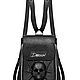 Рюкзак кожаный женский - Goth mini skull (0177), Рюкзаки, Санкт-Петербург,  Фото №1