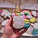Set with unicorns. Gingerbread Cookies Set. cookiezanna. My Livemaster. Фото №5