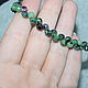 Order Natural ruby cut beads in zoisite. naturalkavni. Livemaster. . Beads2 Фото №3
