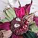 Заказать Брошь из кожи Яркая капель. Наталия  Дементьева (ND! Handmade). Ярмарка Мастеров. . Брошь-булавка Фото №3