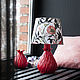 Table lamp ' Astra Red', Table lamps, Vyazniki,  Фото №1