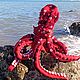 Мастер-класс: по вязанию крючком Большой Осьминог амигуруми. Мастер-классы. Ксения. Интернет-магазин Ярмарка Мастеров.  Фото №2