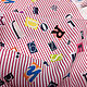 Заказать Жаккардовая плательная вискоза, буковки MSGM. Элегантные итальянские ткани. Ярмарка Мастеров. . Ткани Фото №3