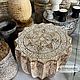 Резной столик из пальмы с о. Тимор 56х50, ручная работа. Столы. Balinese.market. Ярмарка Мастеров.  Фото №4