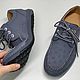 Topsiders made of genuine ostrich leather, in gray!. Boat shoes. SHOES&BAGS. My Livemaster. Фото №5