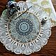Crocheted napkin 'Northern city', Doilies, St. Petersburg,  Фото №1