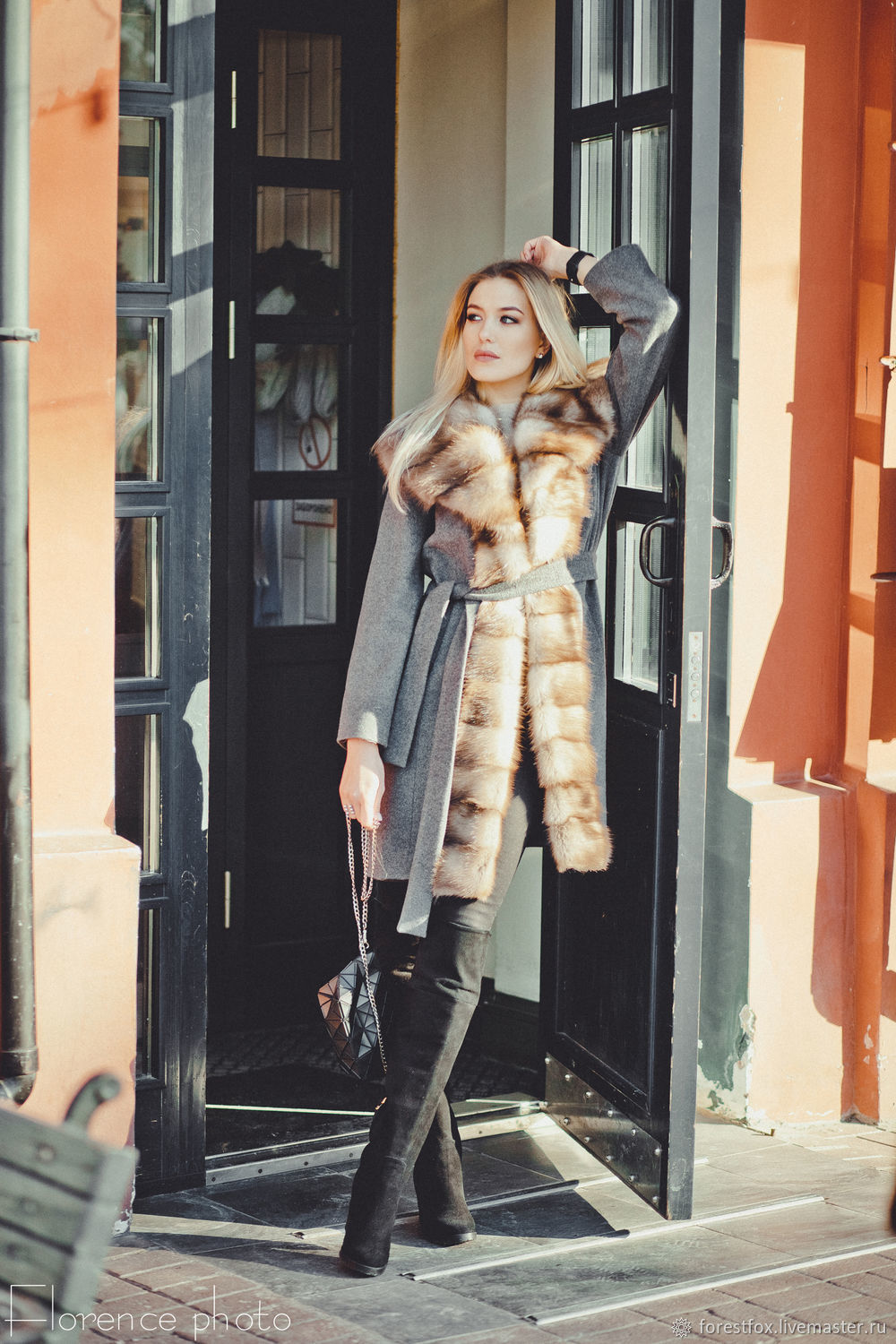 Winter coat with marten fur, Coats, Moscow,  Фото №1