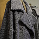 Order Cocoon coat big size Street fashion - 2. Look-1. Lana Kmekich (lanakmekich). Livemaster. . Coats Фото №3