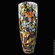 Мозаичная ваза `Хризантемы
