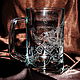 Samurai. Taza de cerveza. Mugs and cups. ArtGraving. Интернет-магазин Ярмарка Мастеров.  Фото №2