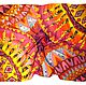 Batik shawl', Ojambo',a silk handkerchief batik, collection of 'Africa', Shawls, Yaroslavl,  Фото №1