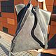 Leather backpack 'asymmetry'. Backpacks. PANI (pani-bag). Online shopping on My Livemaster.  Фото №2