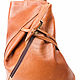Женский кожаный рюкзак "Венеция" коричневый. Рюкзаки. Кожинка. Интернет-магазин Ярмарка Мастеров.  Фото №2