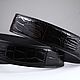 Ремень из натуральной кожи крокодила IMA3012B. Ремни. CrocShop товары из экзотической кожи. Интернет-магазин Ярмарка Мастеров.  Фото №2