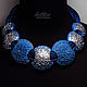 Blizzard necklace (617) designer jewelry. Necklace. Svetlana Parenkova (parenkova). My Livemaster. Фото №6