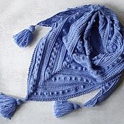 Аксессуары handmade. Livemaster - original item Shawls: Knitted shawl. Handmade.