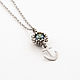 Кулон с якорем и кристаллом Swarovski "Эй, моряк", Кулон, Санкт-Петербург,  Фото №1