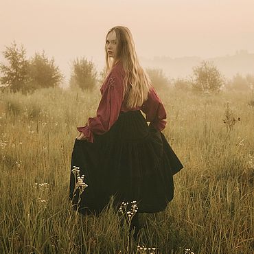 Одежда ручной работы. Ярмарка Мастеров - ручная работа Подъюбник ярусный. Handmade.