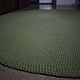 Knitted carpet Moss. Round carpet handmade. Carpets. Ira Pugach (pompon). Online shopping on My Livemaster.  Фото №2