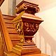 CARVED STAIRCASE. Stairs. misterwood (misterwood). Online shopping on My Livemaster.  Фото №2