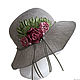 Women's summer hat fragrance of ROSES, Hats1, Nizhny Novgorod,  Фото №1