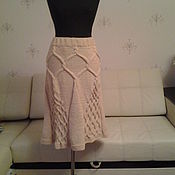 Одежда handmade. Livemaster - original item knitted skirt Eiffel tower 2. Handmade.