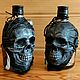 A bottle with a 'Skull' decor'. Bottle design. newandw. Online shopping on My Livemaster.  Фото №2