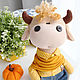 Order Bull. Pattern and master class. Video tutorials & Master classes. Livemaster. . Stuffed Toys Фото №3