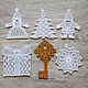 Golden key. A set of Christmas ornaments. Christmas decorations. Ma-rine. Online shopping on My Livemaster.  Фото №2