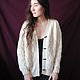 Knitted cardigan, Jacket, jacket 'ADEL' from Merino wool. Jumpers. Dobryy_vyaz. Online shopping on My Livemaster.  Фото №2