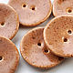 Ceramic buttons 'Beige', Buttons, Severobaikalsk,  Фото №1
