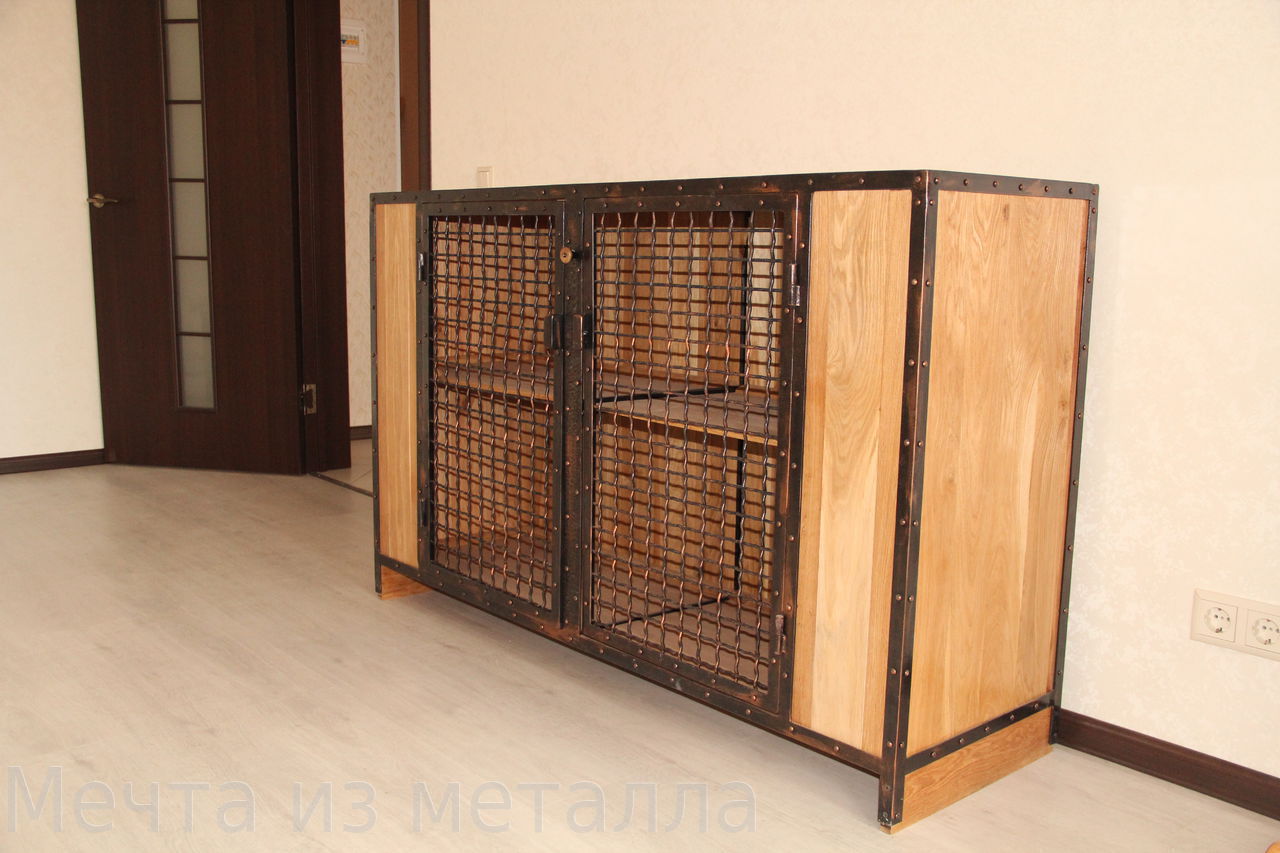 Металлическая сетка для мебели лофт