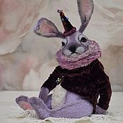 Куклы и игрушки handmade. Livemaster - original item Teddy rabbit Lilas.. Handmade.