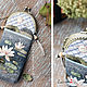 Japanese patchwork. eyeglass case: ' water lilies. Eyeglass case. Olga Abakumova. Lolenya (lolenya). My Livemaster. Фото №6