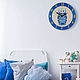 Order Copy of Pink gray wall clock Nursery decor girl. Clocks for Home (Julia). Livemaster. . Watch Фото №3