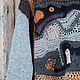 Hundertwasser Window knitted sweater color 3. Mens sweaters. asmik (asmik). Online shopping on My Livemaster.  Фото №2