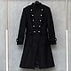 Women's black coat, demi-season, wool. Coats. EverSpring. Dresses and coats.. My Livemaster. Фото №4