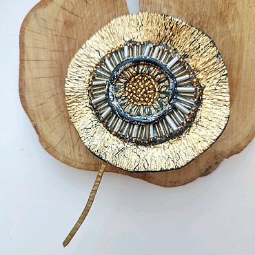 Украшения ручной работы. Ярмарка Мастеров - ручная работа Брошь Цветок. Handmade.