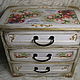 Mini chest of drawers shabby Music, Mini Dressers, Moscow,  Фото №1