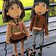 Интерьерная вязаная кукла. Интерьерная кукла. toys 01 (vitvoryau). Ярмарка Мастеров.  Фото №7