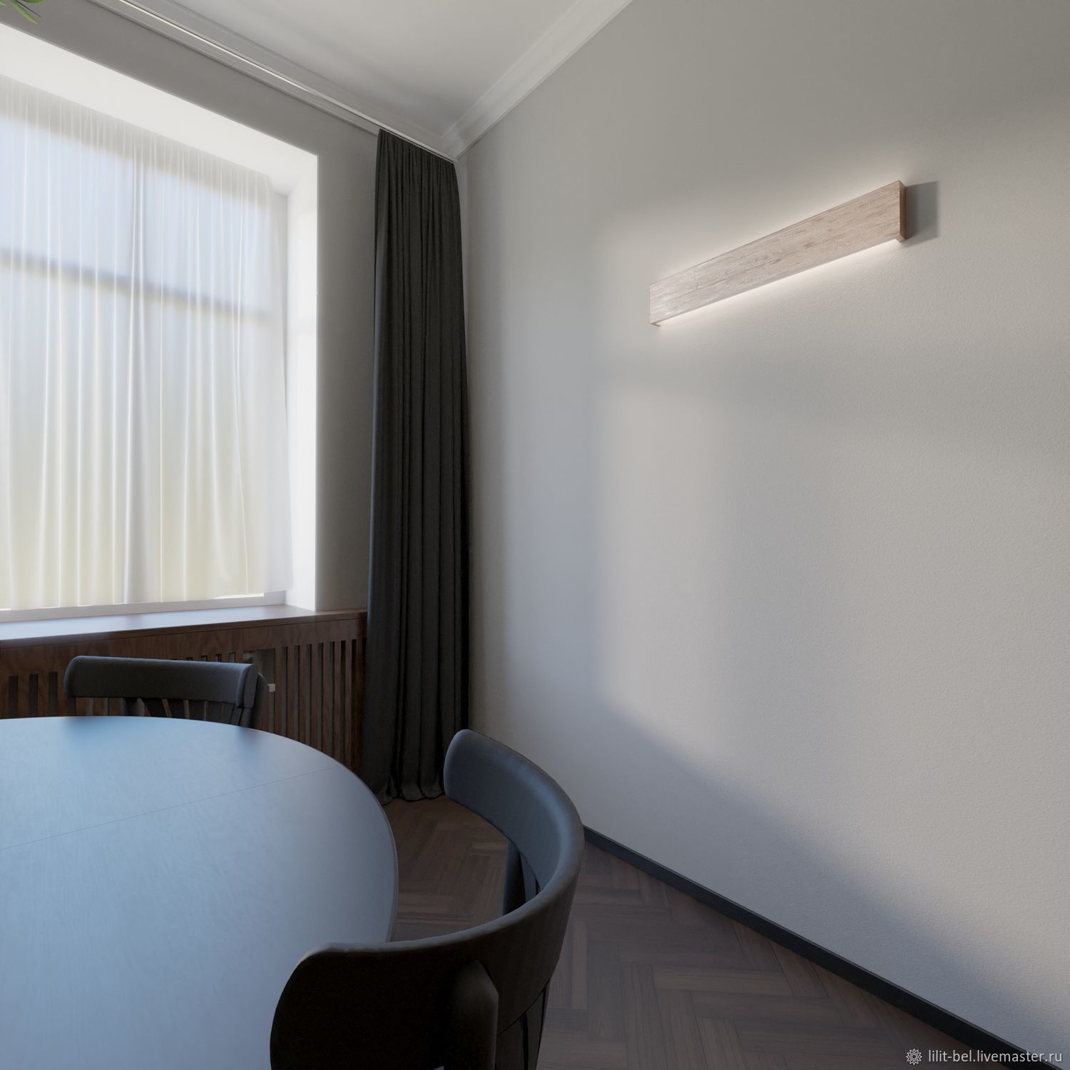 Настенные светильники из дерева 940 мм в интернет-магазине на Ярмарке ...