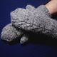 Men's double knitted mittens. Mittens. Warm Yarn. Online shopping on My Livemaster.  Фото №2
