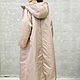 Пальто женское утепленное Beige Sand. Пальто. SILVASHI STORE. Ярмарка Мастеров.  Фото №4