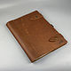 Notebook Notebook A5 on rings. Notebook. KulikovCraft. Интернет-магазин Ярмарка Мастеров.  Фото №2
