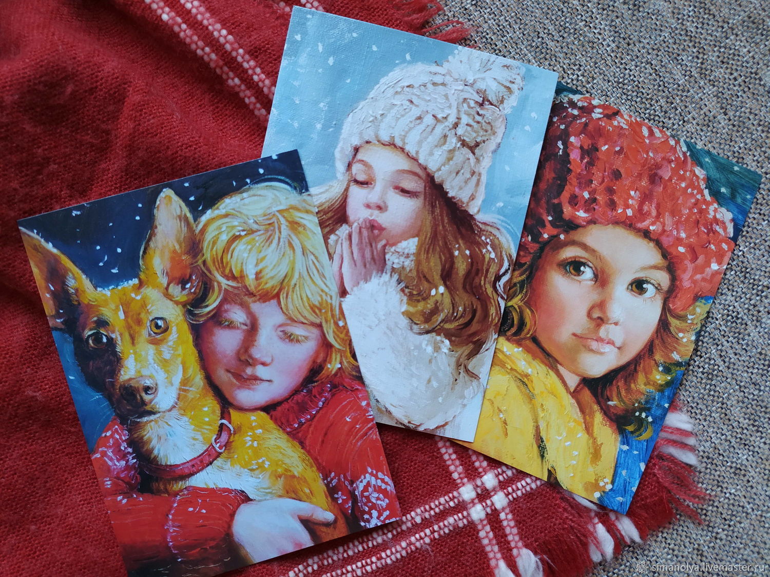  Набор Рождественских открыток 20 штук, Открытки, Сочи,  Фото №1