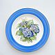Service for Maslenitsa, Hydrangeas. Dinnerware Sets. Flera Daminova Rospis farfora. (artflera). My Livemaster. Фото №4