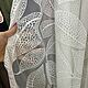 Тюль стилистические листья с купоном   « Saito » Высота 280 см. Занавески. Karnizshtor - Шторы для избранных  (Karnizshtor). Ярмарка Мастеров.  Фото №5
