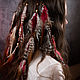 Feather hairclip, Hairpins, St. Petersburg,  Фото №1