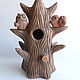Tree with owls for storage rings. Box. smile in clay. Online shopping on My Livemaster.  Фото №2