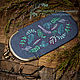 Spectacle Case Herbarium. Eyeglass case. Art Stitch by Juli Milokumova. My Livemaster. Фото №4